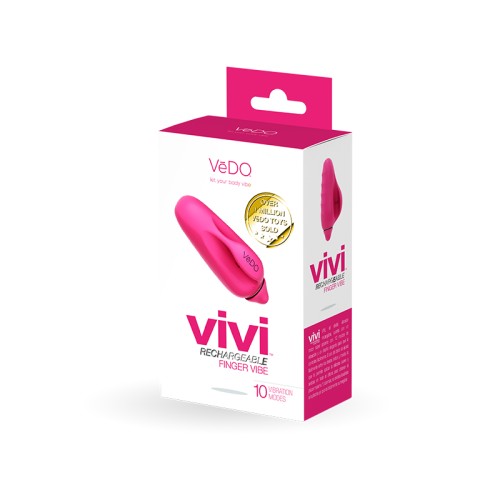 Vedo Vivi Finger Vibe Foxy Pink for Unique Pleasure