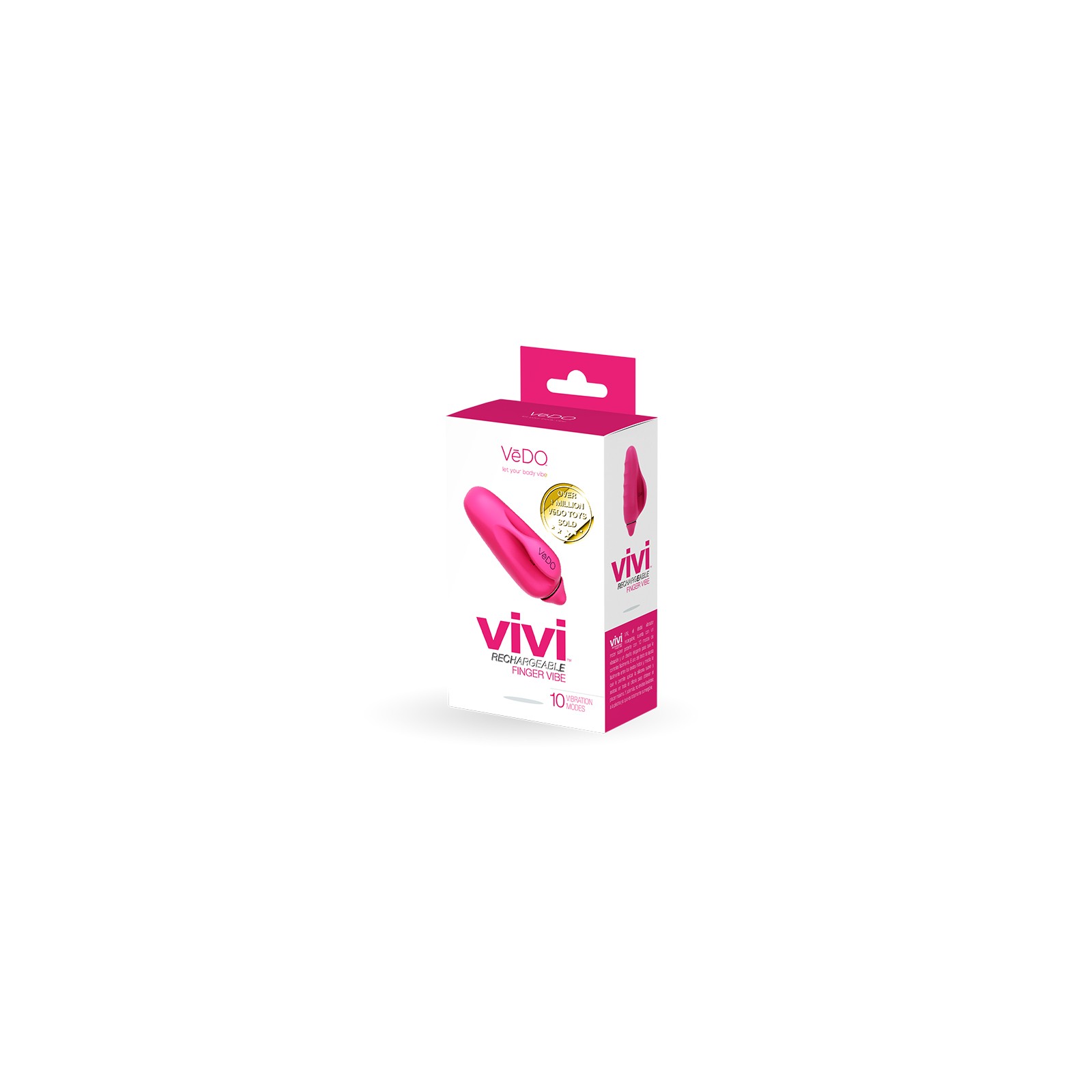 Vedo Vivi Finger Vibe Foxy Pink for Unique Pleasure