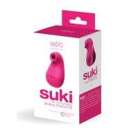 Vibrador Succión Suki Sonic Recargable Rosa