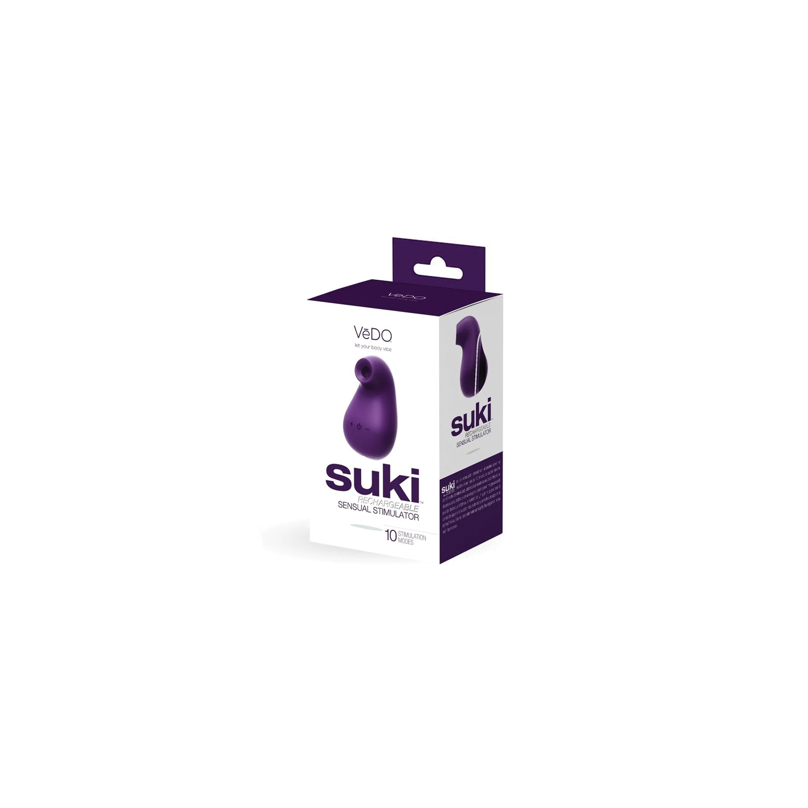 Vedo Suki Sonic Suction Vibrator Deep Purple