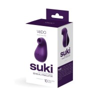 Vibrador de Succión Sonic Vedo Suki Morado Profundo