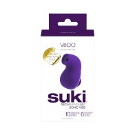 Vedo Suki Sonic Suction Vibrator Deep Purple