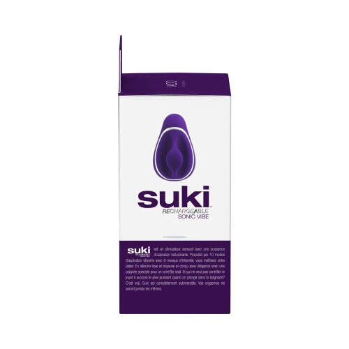 Vedo Suki Sonic Suction Vibrator Deep Purple