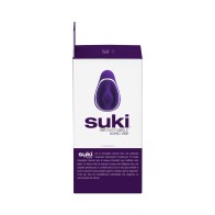 Vibrador de Succión Sonic Vedo Suki Morado Profundo