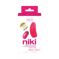 Vibrador Recargable VeDo Niki para Panty - Placer Discreto