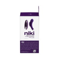 Vibrador de Panty Recargable VeDO Niki Morado Profundo