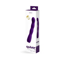 Vibrador Recargable VeDO Quiver Plus Púrpura Oscuro