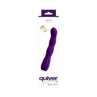 Vibrador Recargable VeDO Quiver Plus Púrpura Oscuro