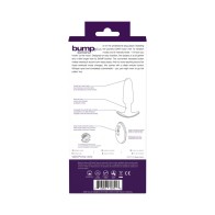 Bump Plus Vibrador Anal Recargable con Control Remoto