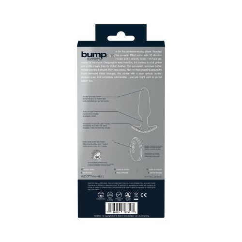 Bump Plus Rechargeable Remote Control Anal Vibe