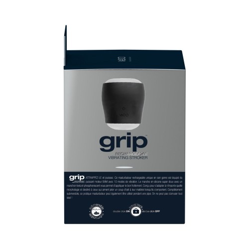 Masturbador Recargable con Vibración Grip - Placer Definitivo