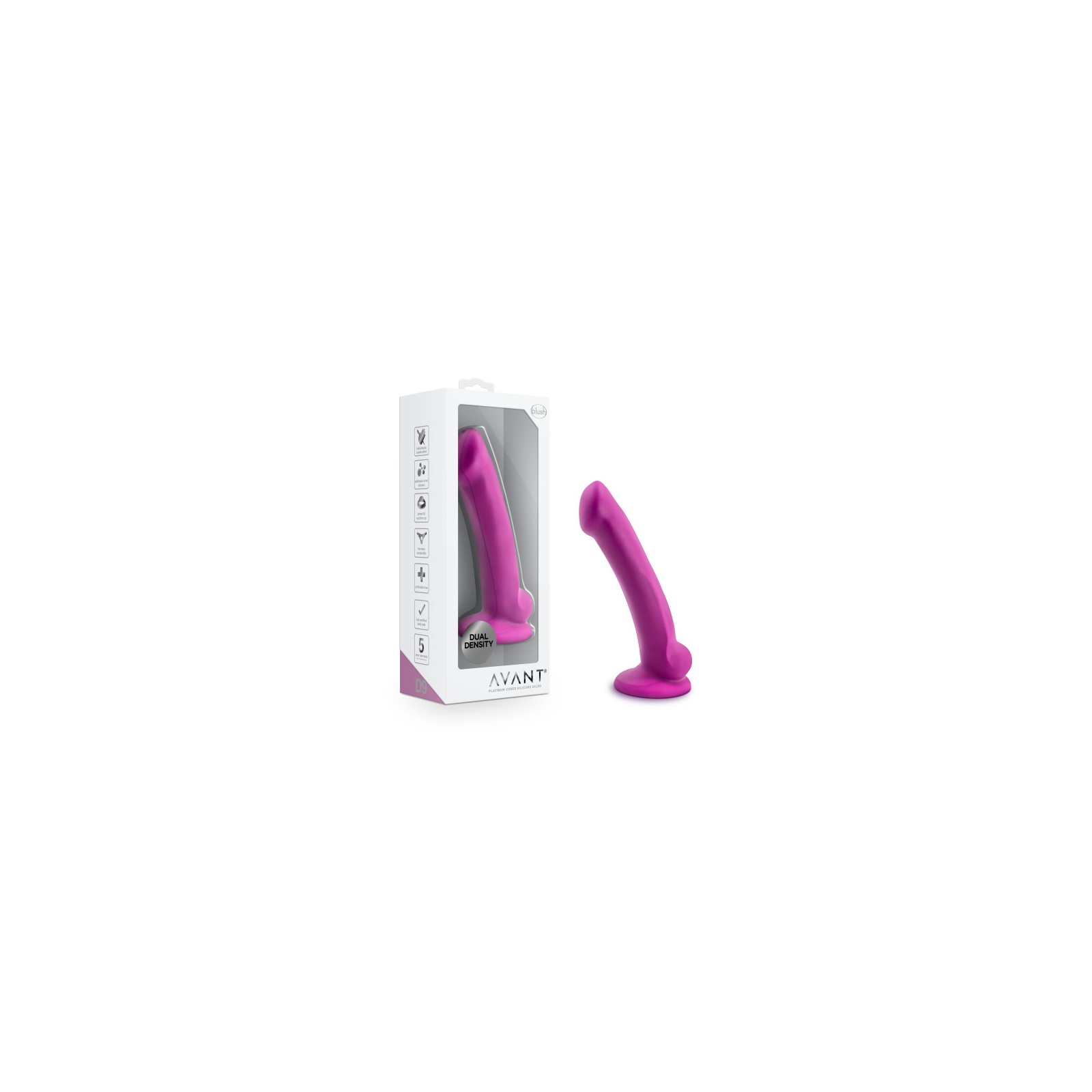 Dildo Mini Ergo D9 | Placer de Doble Densidad