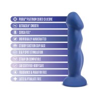 Avant D12 Suko Dual Density Silicone Dildo Indigo