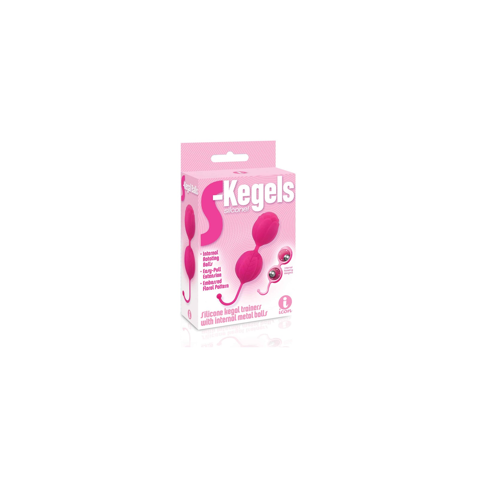 9's Kegel Balls for Pelvic Health in Pink