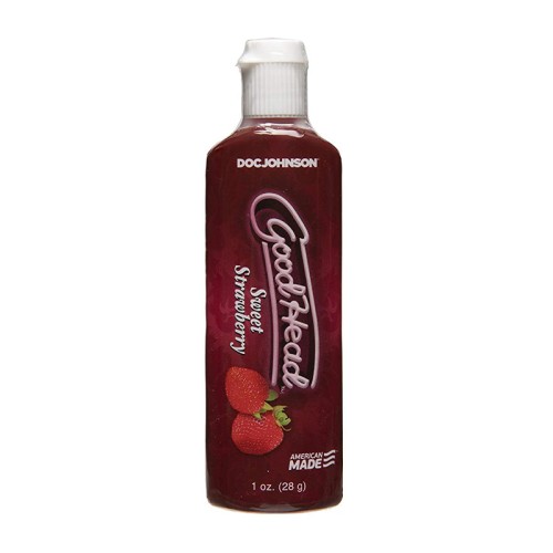 GoodHead Strawberry Oral Gel for Enthusiasts