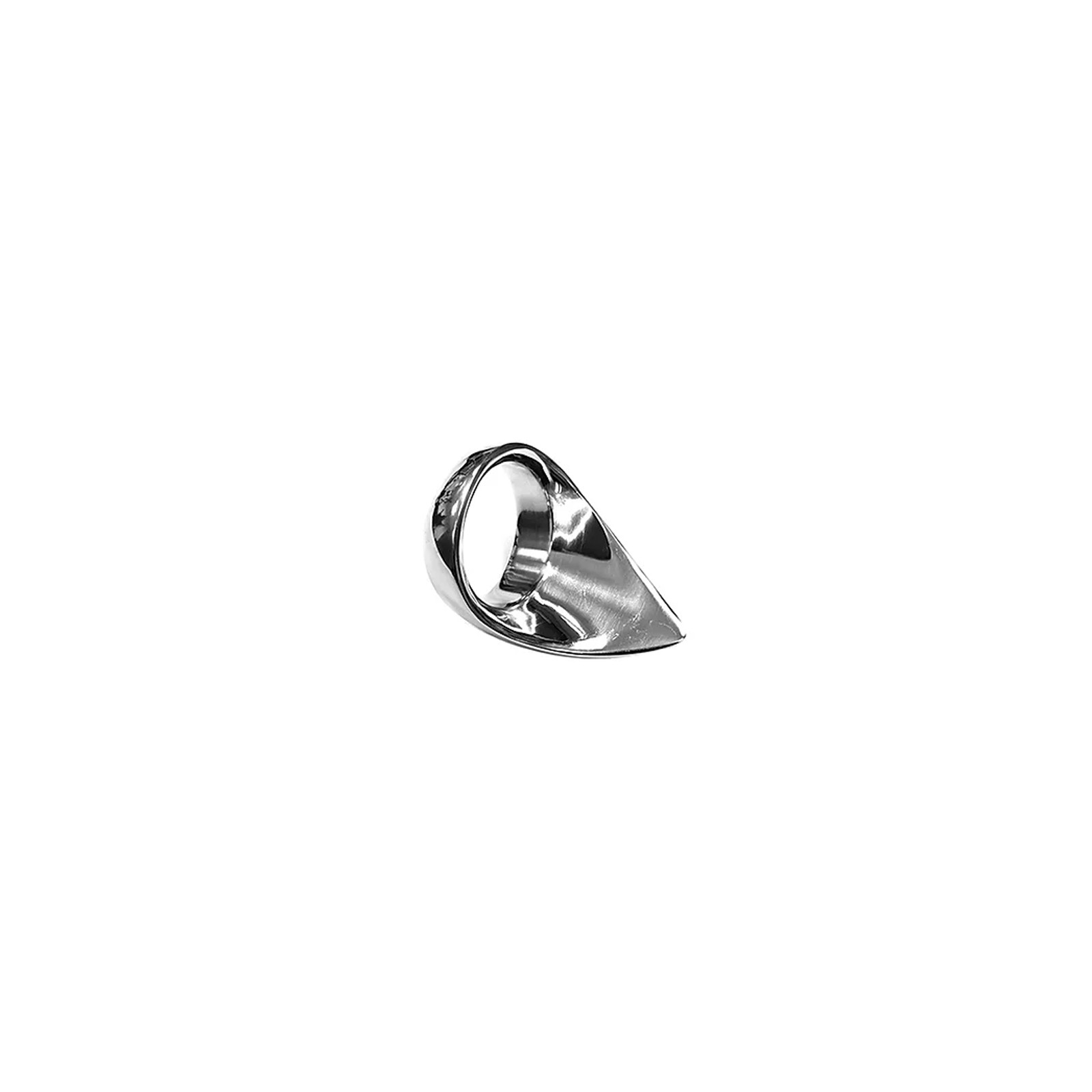 Stainless Steel Tear Drop Cock Ring for Enhanced Pleasure