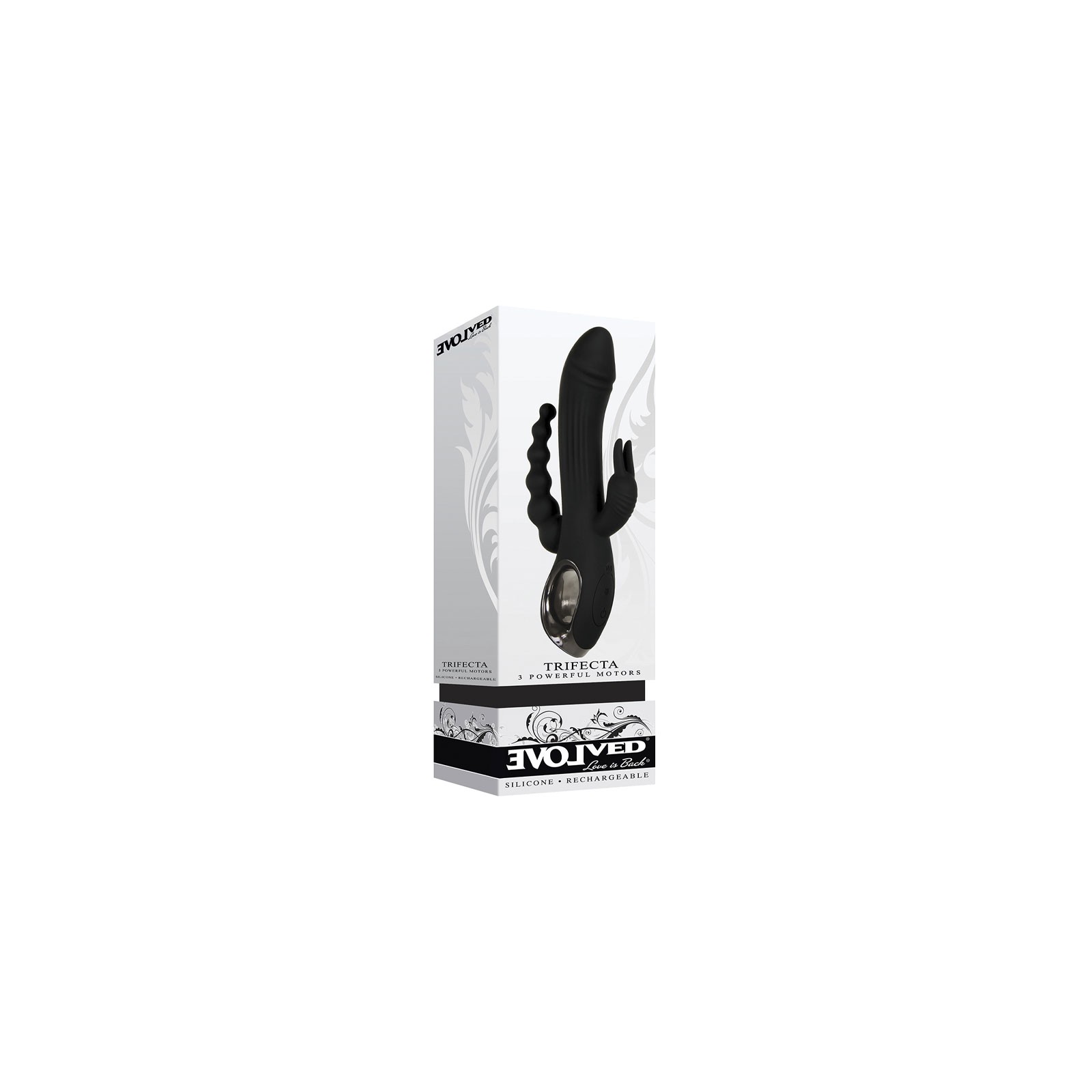 Evolved Trifecta Rechargeable Triple Stimulation Vibrator