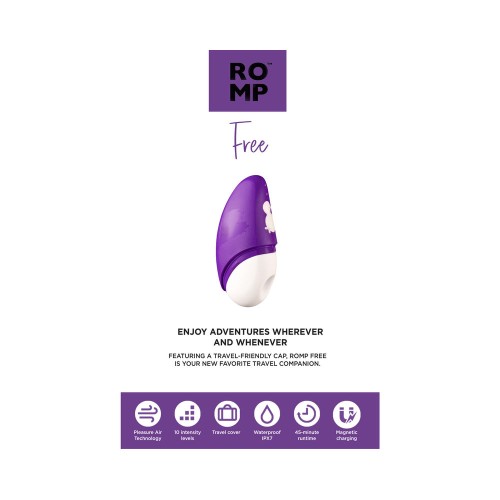 ROMP Free Travel-Sized Clitoral Vibrator