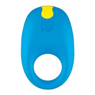 ROMP Juke Anillo Vibrador Silicona Azul Claro