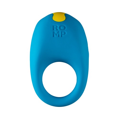 ROMP Juke Anillo Vibrador Silicona Azul Claro