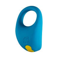 ROMP Juke Vibrating Penis Ring Light Blue