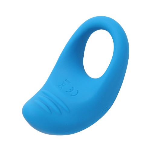 ROMP Juke Anillo Vibrador Silicona Azul Claro