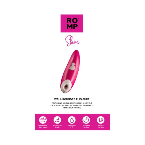 Vibrador Clitorial de Silicona Recargable ROMP Shine - Explora el Placer