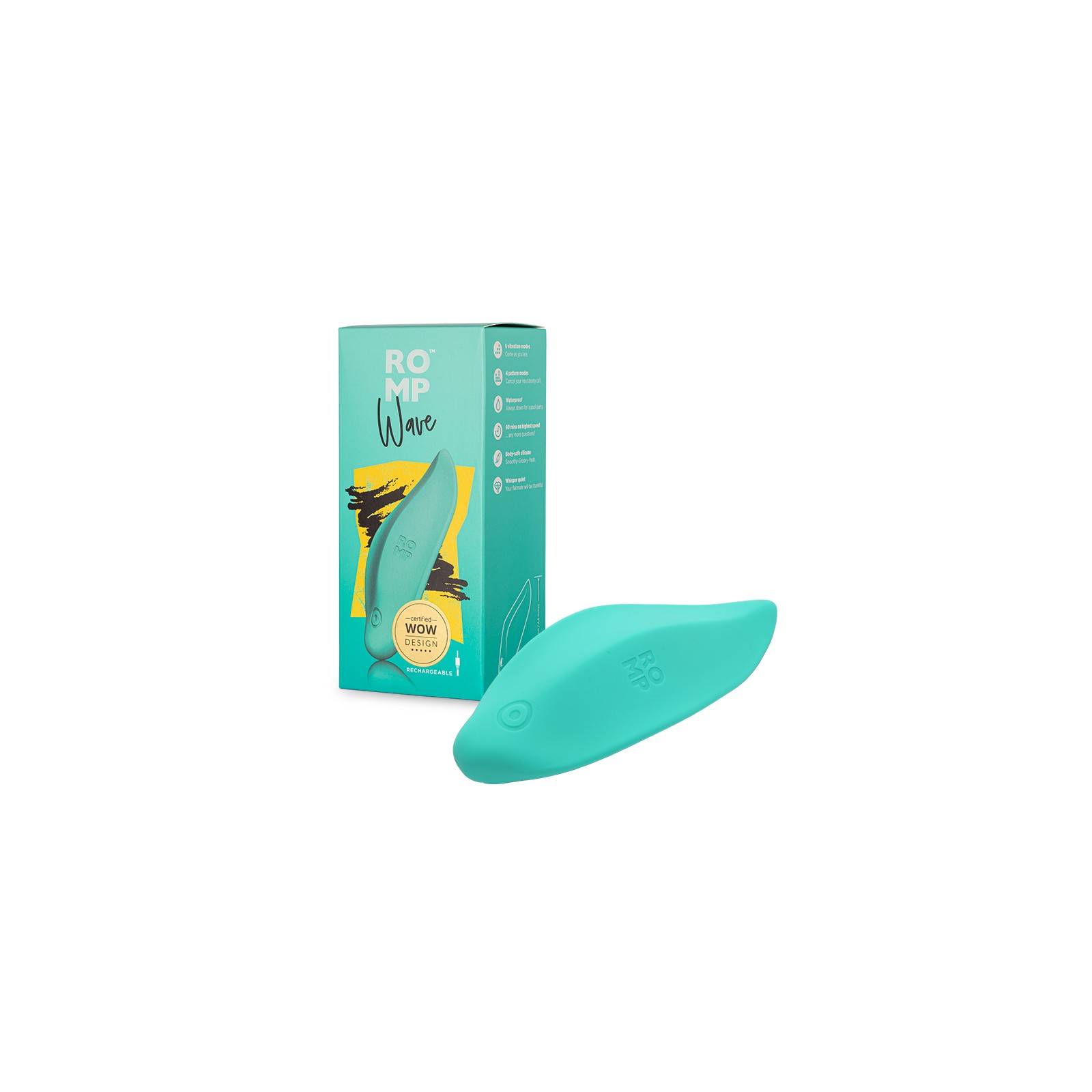 Vibrador Recargable ROMP Wave