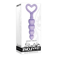 Evolved Sweet Treat Heart-Shaped Anal Beads