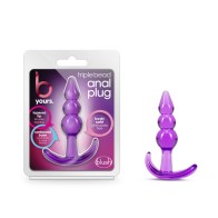 B Yours Triple Bead Anal Plug