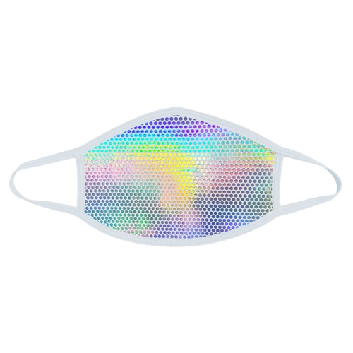 Neva Nude Holographic Party Face Mask