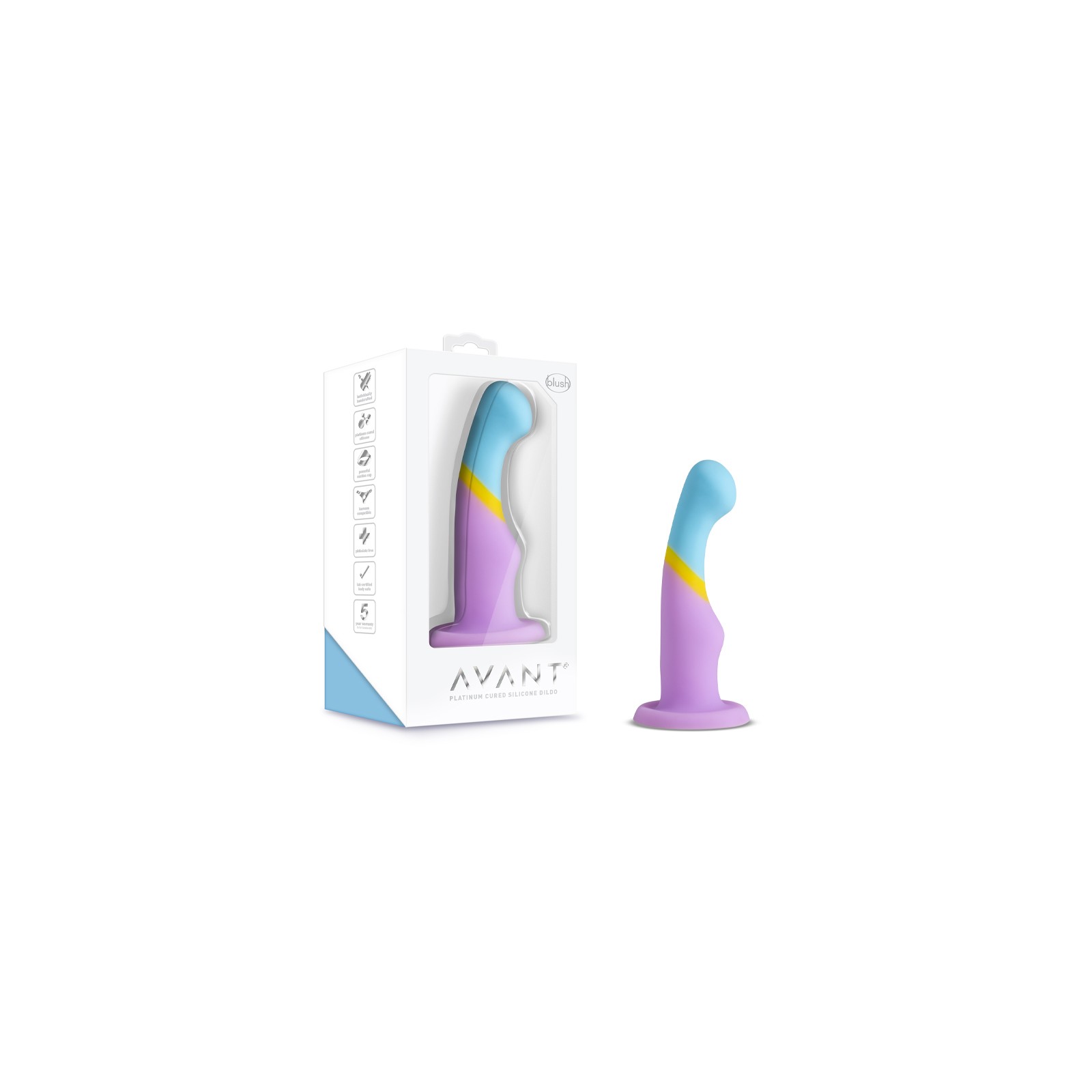 Dildo Avant D14 Corazón de Oro para Placer G-Spot