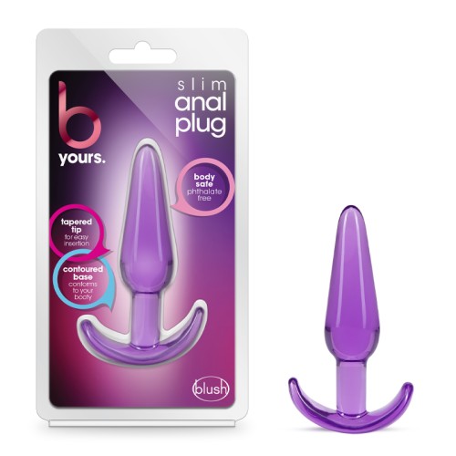 B Yours Slim Plug Anal Morado