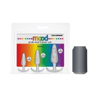 Set de Entrenamiento Plug Anal Mood Pride 3 Piezas