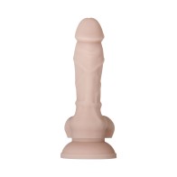 Dildo Realista de Silicona Poseable con Testículos Evolved