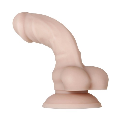 Dildo Realista de Silicona Poseable con Testículos Evolved