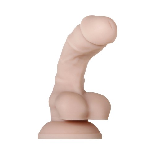 Dildo Realista de Silicona Poseable con Testículos Evolved