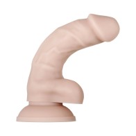 Dildo Realista de Silicona Poseable con Testículos Evolved