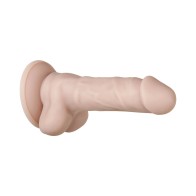 Dildo Realista de Silicona Poseable con Testículos Evolved