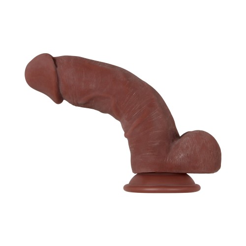 Evolved Real Supple Girthy Poseable Dildo 8.5 in.