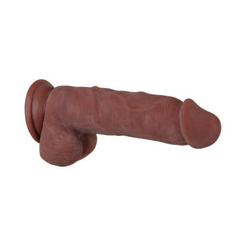 Evolved Real Supple Girthy Poseable Dildo 8.5 in.