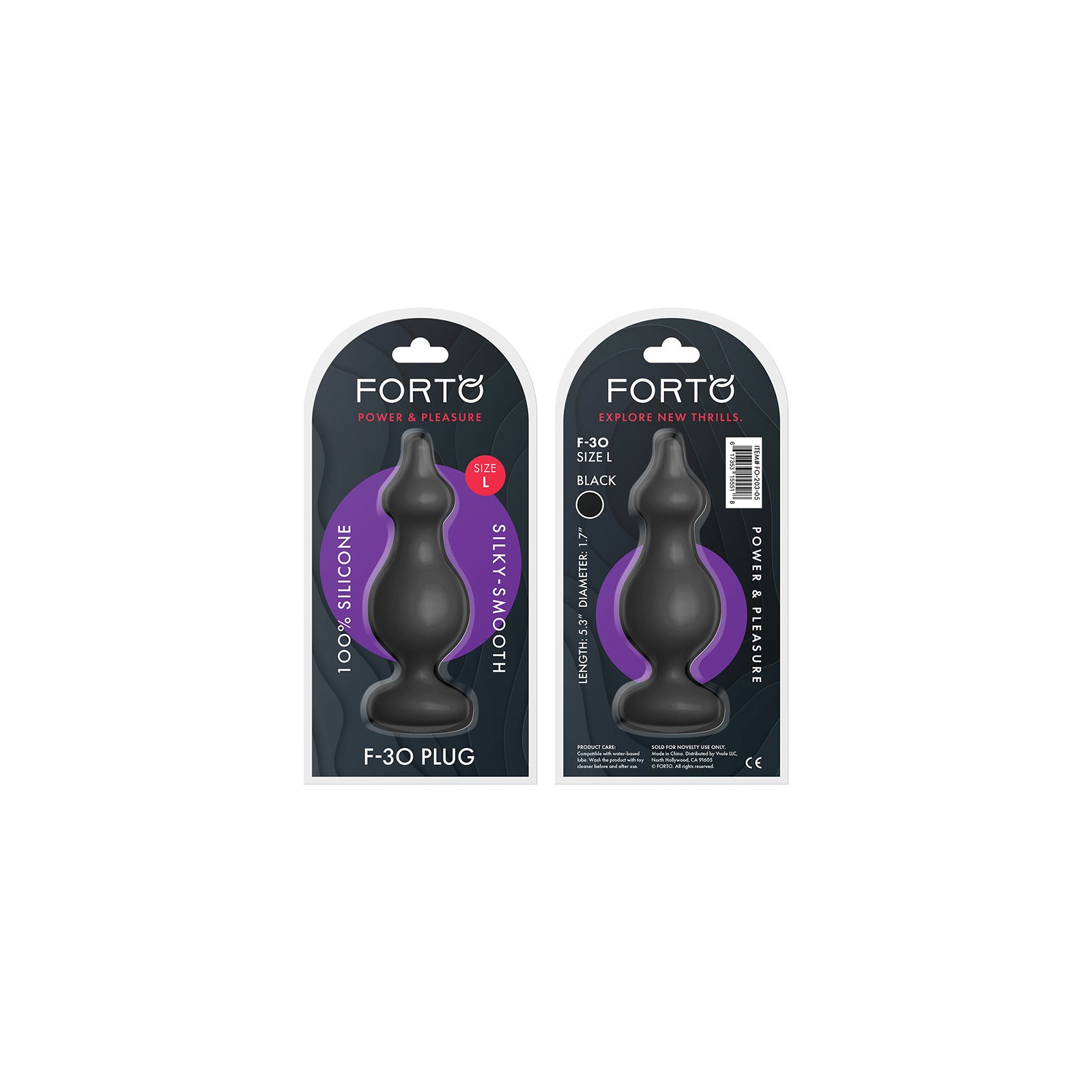 Forto F-30 Pointer Large Silicone Anal Plug