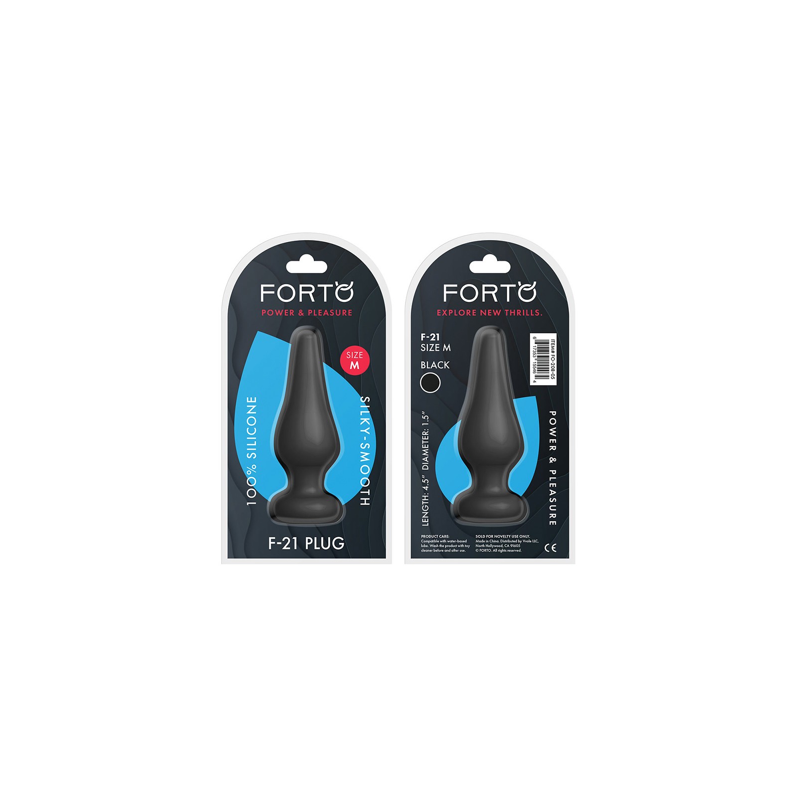 Forto F-21 Silicone Anal Plug