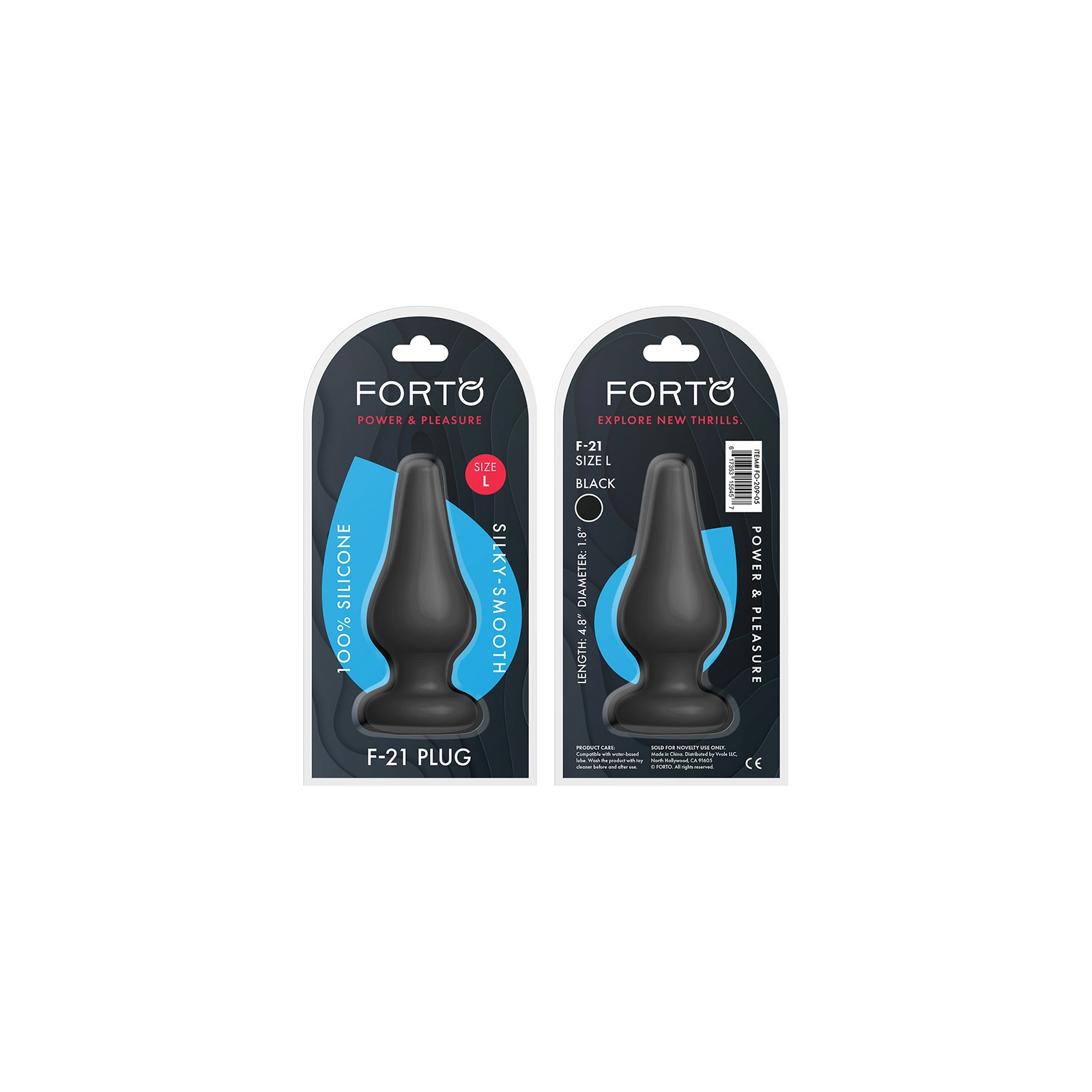 Forto F-21 Large Silicone Anal Plug