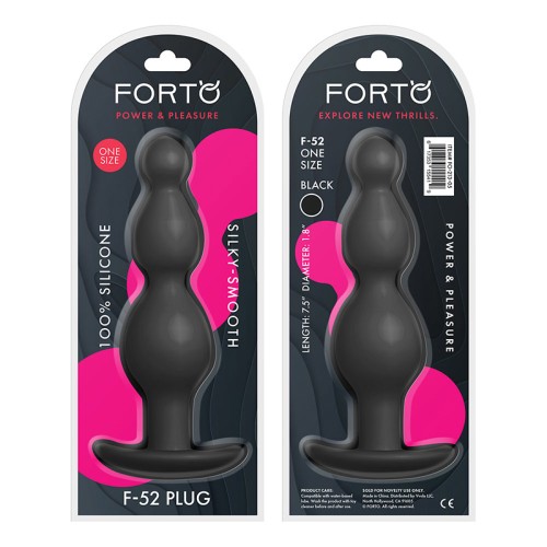 Forto F-52 Cone Beads Anal Plug