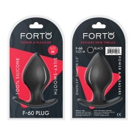 Forto F-60 Spade Silicone Anal Plug - Medium