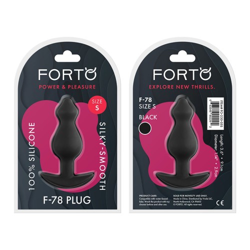 Forto F-78 Plug Anal Silicona Pequeño