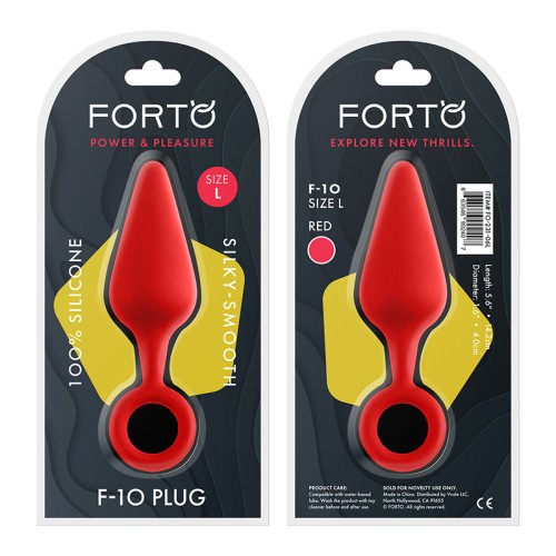 Forto F-10 Silicone Anal Plug