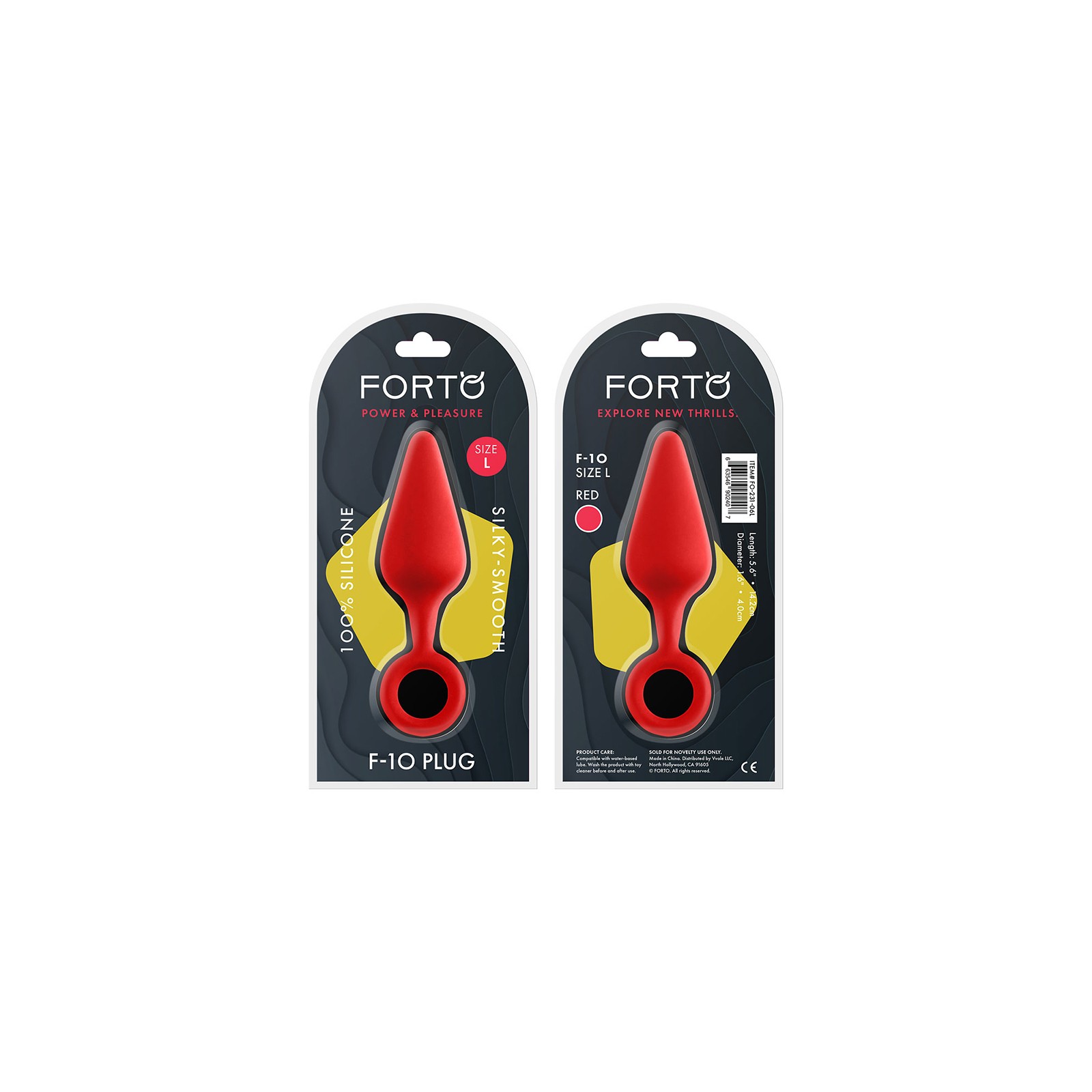 Forto F-10 Silicone Anal Plug