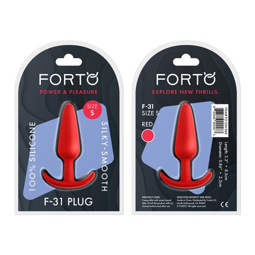 Forto F-31 Small Silicone Anal Plug